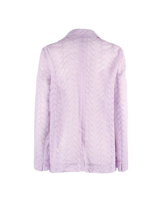 Forte_forte Purple Blazers