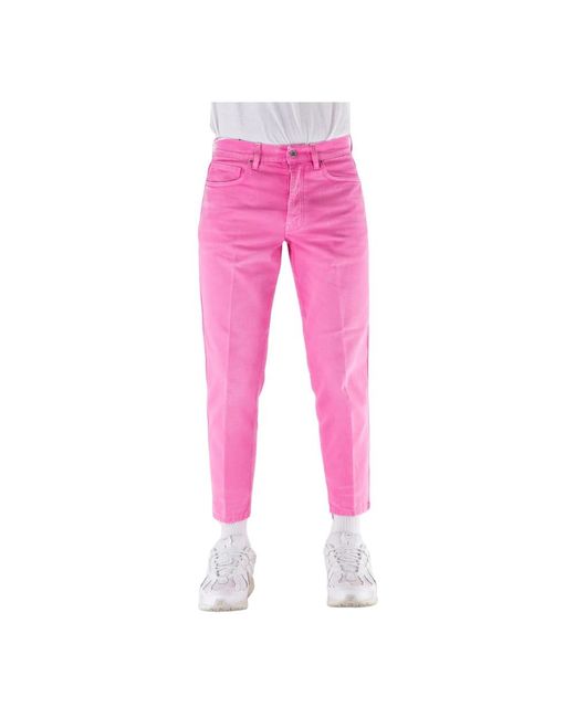 Jeans seoul di Don The Fuller in Pink da Uomo