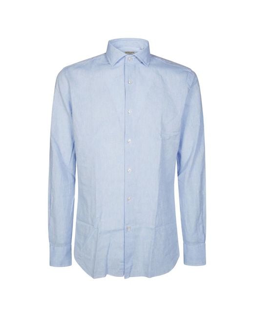 Xacus Blue Formal Shirts for men