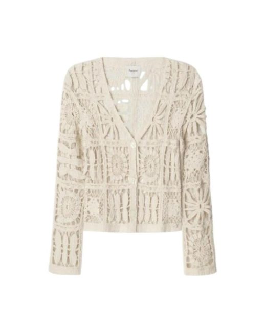 Cardigans Pepe Jeans de color Natural