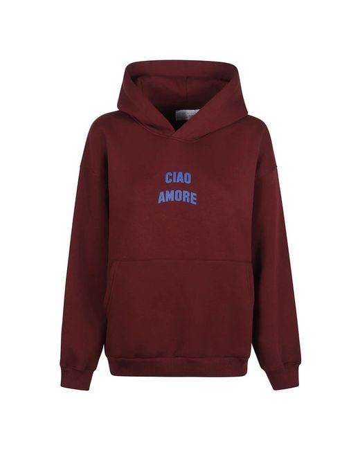 Giada Benincasa Hoodies in het Red