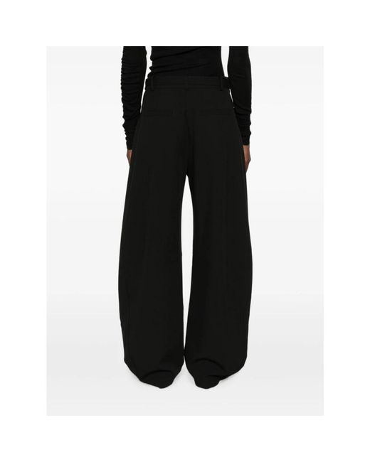 Pinko Black Wide Trousers