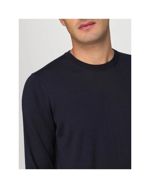 Drumohr Blaue pullover in Blue für Herren