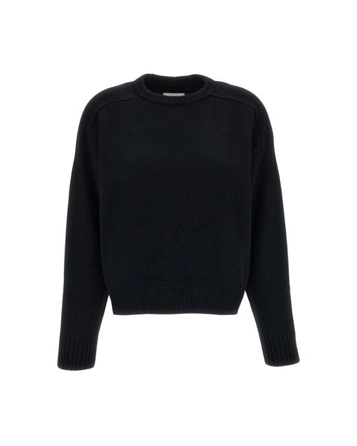 Loulou de Saison Black Round-Neck Knitwear