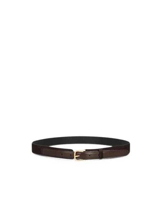 Dries Van Noten Riem in het Black