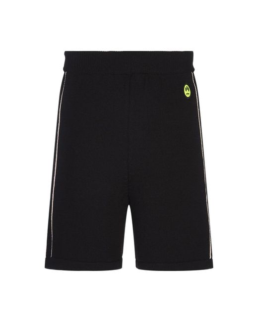 Casual Shorts di Barrow in Black da Uomo