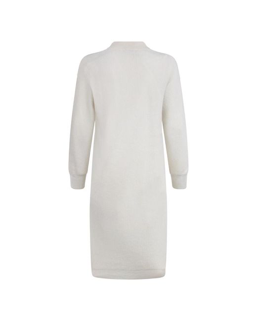 Peserico White Knitted Dresses