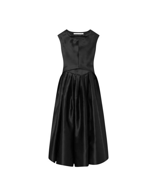 Mark Kenly Domino Tan Black Maxi Dresses