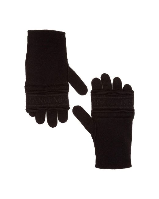 Emporio Armani Black Gloves