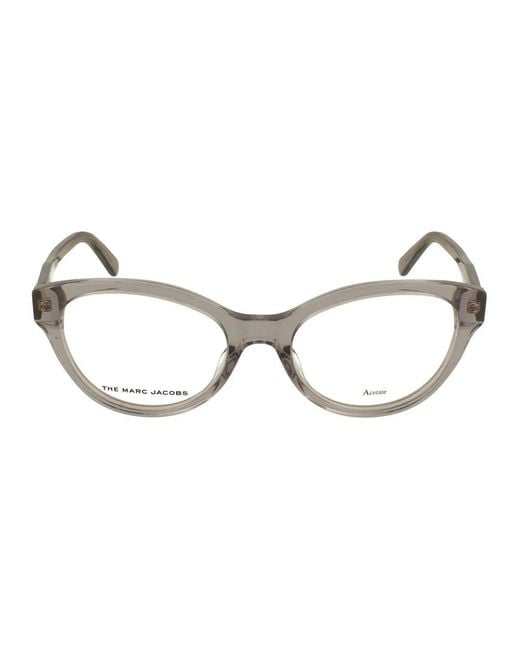 Marc Jacobs Brown Cat-Eye-Brille