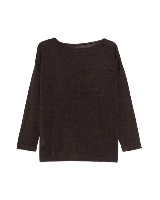 P.A.R.O.S.H. Brown Round-Neck Knitwear