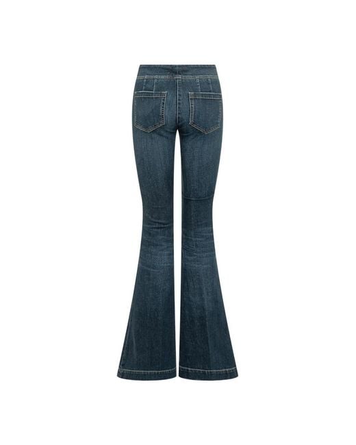 Seafarer Blue Flared Jeans