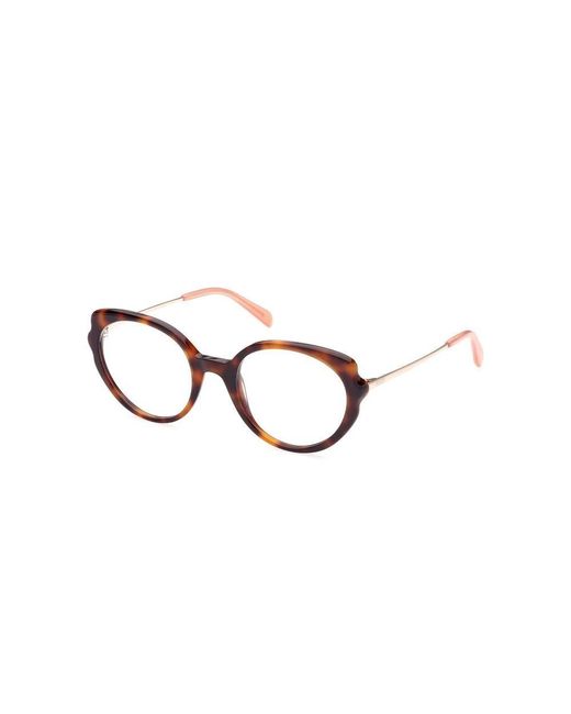 Emilio Pucci Brown Glasses