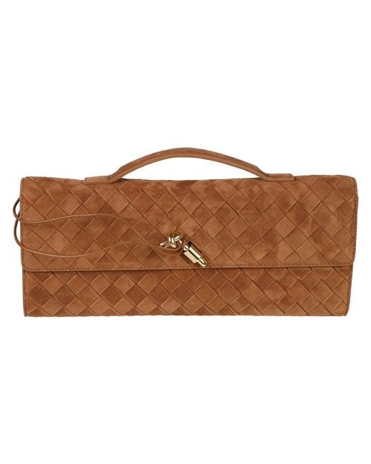 Bottega Veneta Brown Clutches