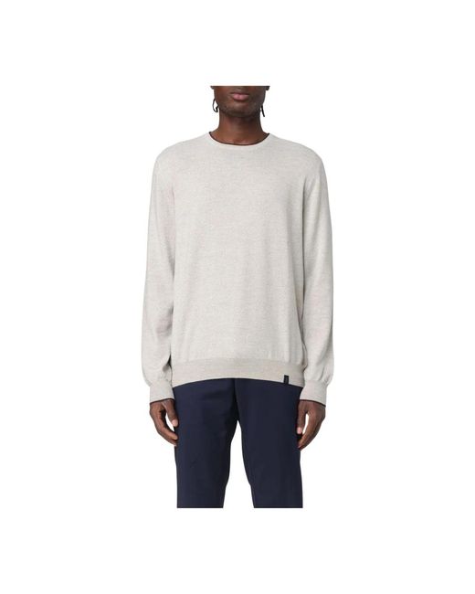 Fay Gray Round-Neck Knitwear for men