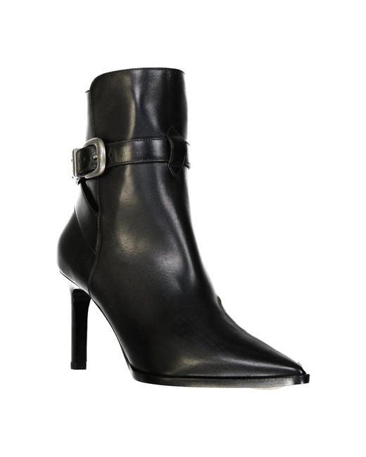 Céline Black Heeled Boots