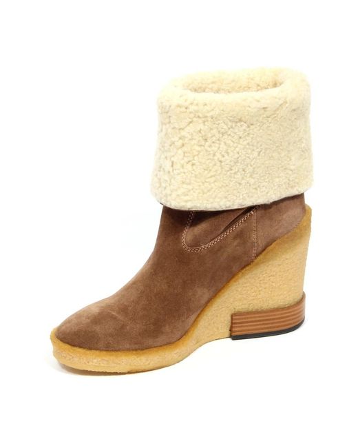 Tod's Natural Winter Boots