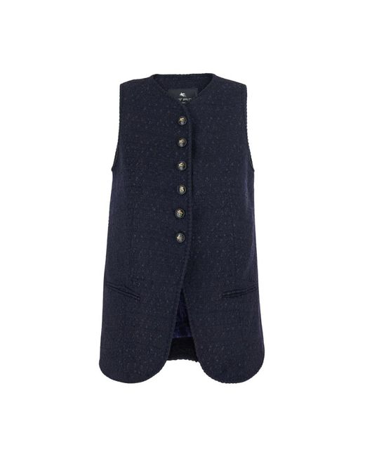 Vests Etro en coloris Blue