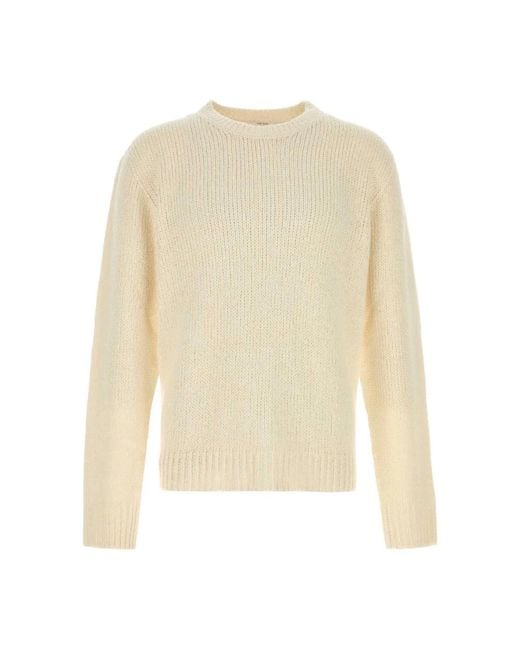 The Row White Round-Neck Knitwear for men