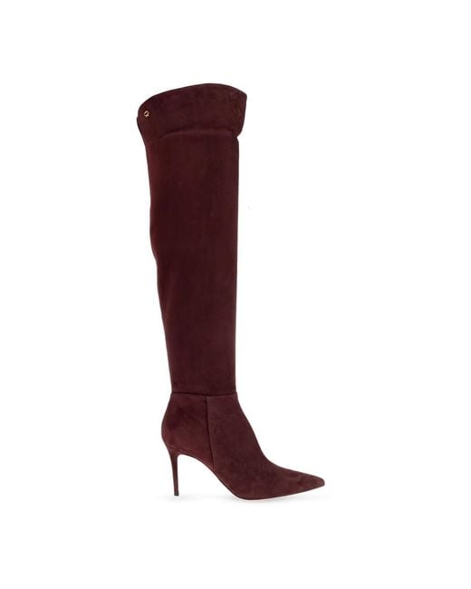 Gianvito Rossi Over-Knee Boots in het Red