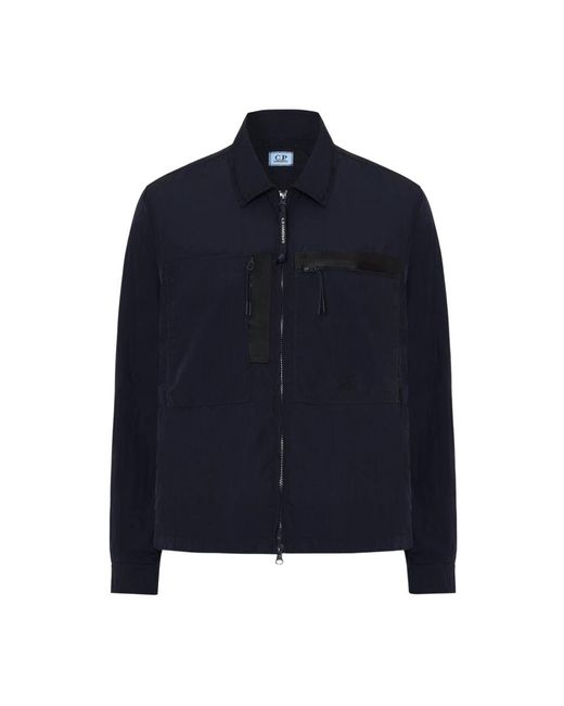C P Company Light Jackets in het Blue voor heren