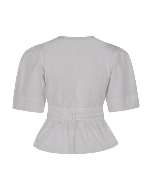 Ganni Gray Blouses