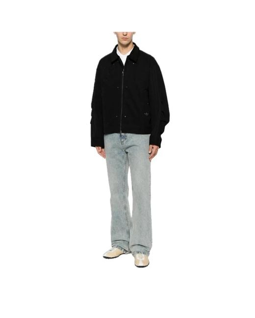 Training Jackets Adidas de hombre de color Black