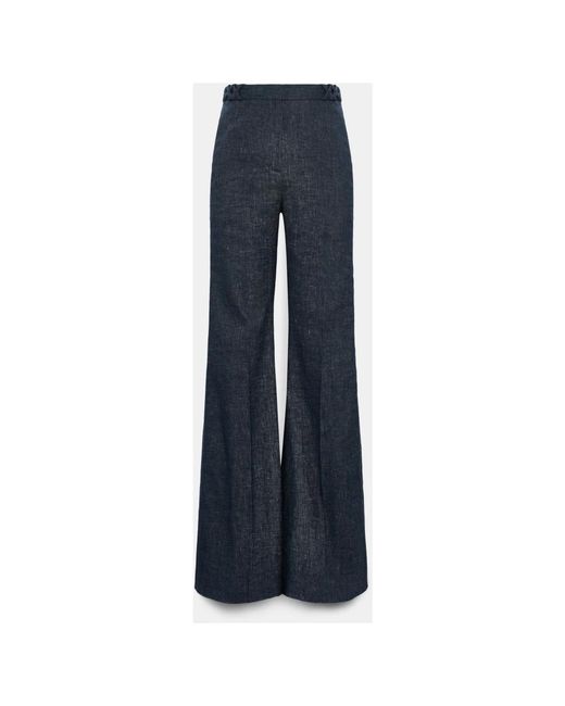 Dorothee Schumacher Blue Wide Trousers