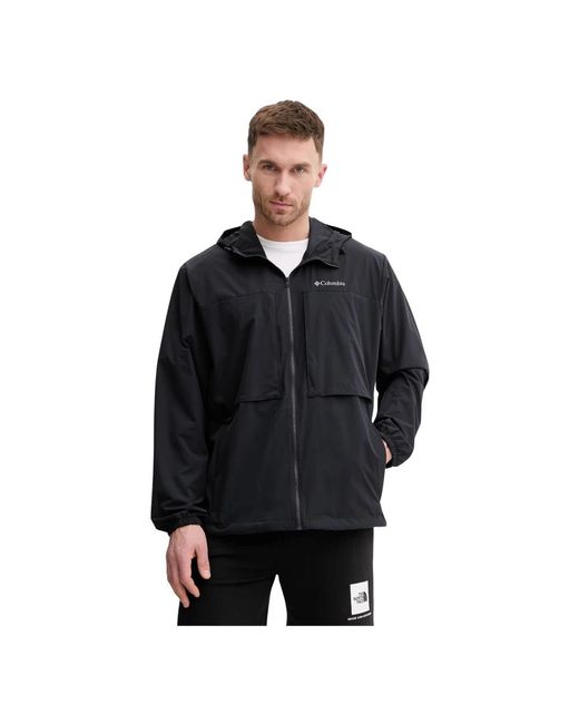 Wind Jackets Columbia pour homme en coloris Black