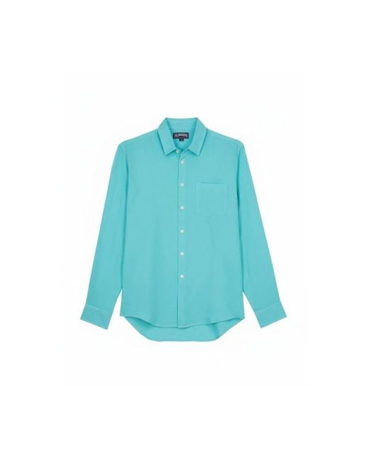 Vilebrequin Blue Casual Shirts for men