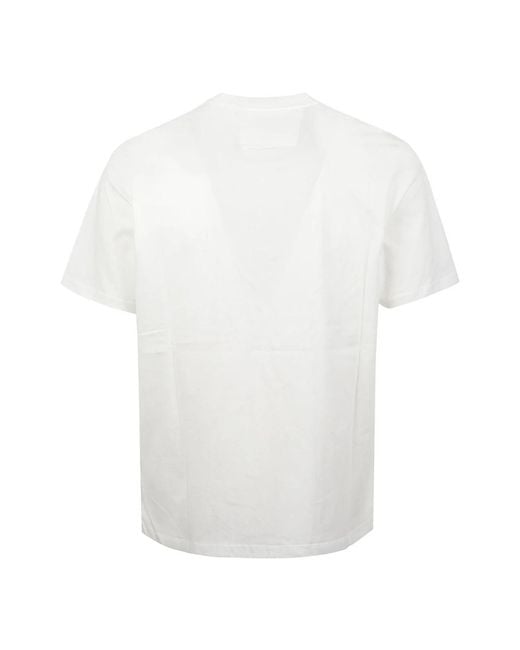 C P Company White T-Shirts for men