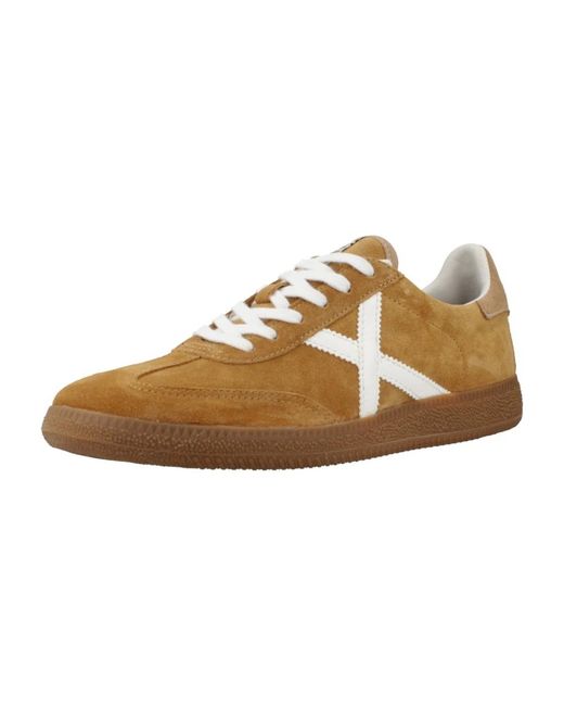 Munich Stylische sneakers für den alltag in Brown für Herren
