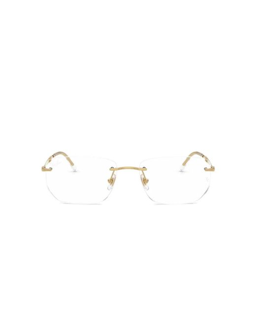 Ray-Ban Optical Frame in het Metallic