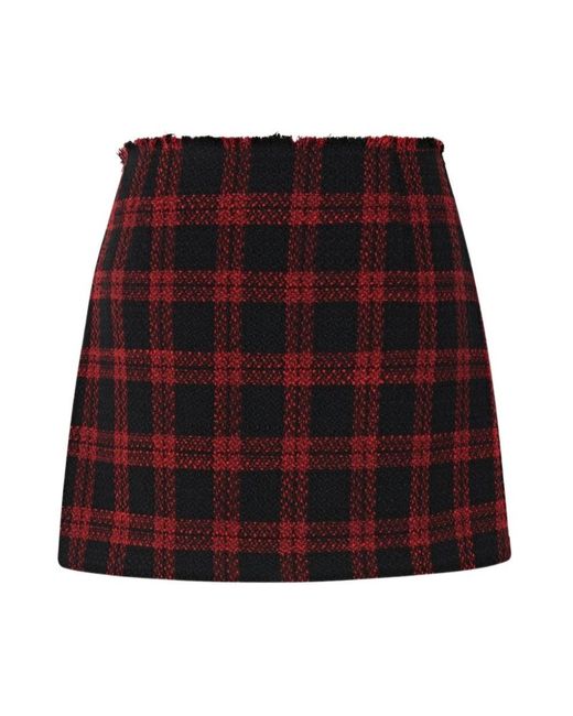 Pinko Griselina Mini Rok in het Red