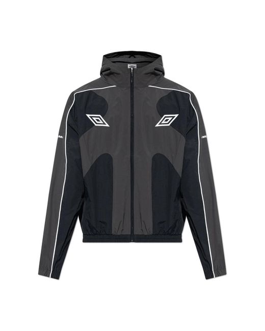 Umbro Jassen ,Grijs ,Guarding Masked Track Jacket in het Black voor heren