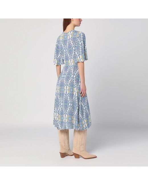 Etro Blue Midi Dresses