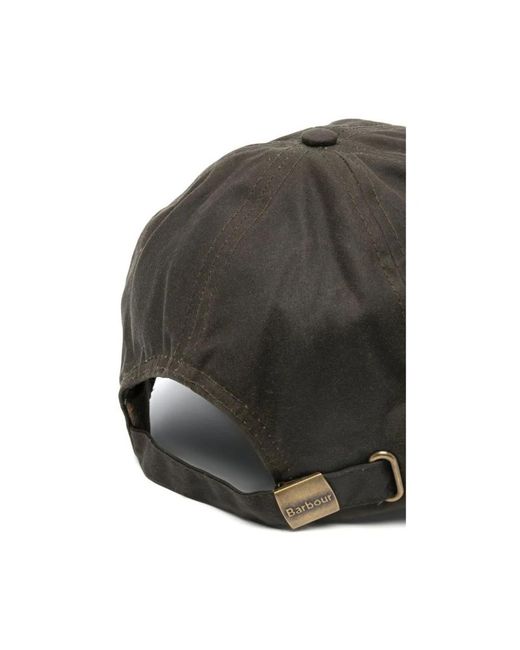 Barbour Wax Sports Cap in Gray für Herren