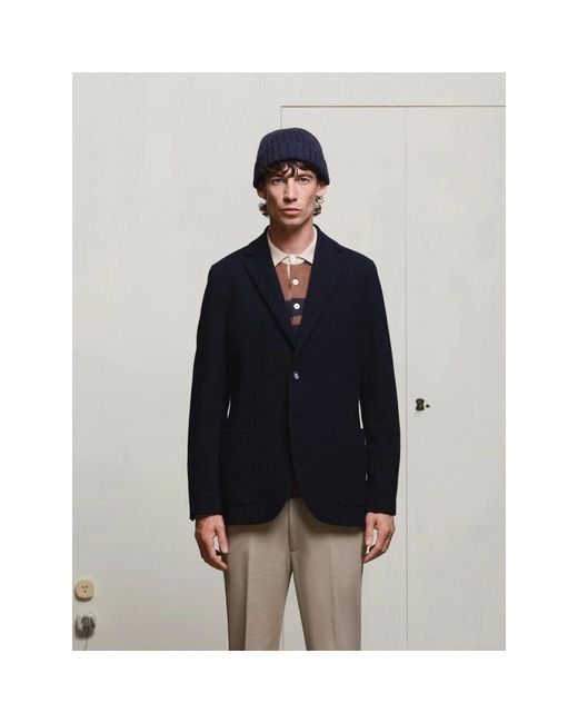 Giacca rever di Circolo 1901 in Blue da Uomo