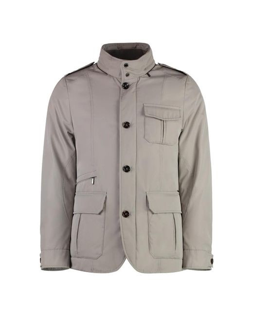 Moorer Brueguel Padded Jacket in het Gray voor heren
