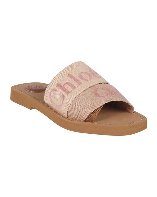 Chloé Pink Sliders