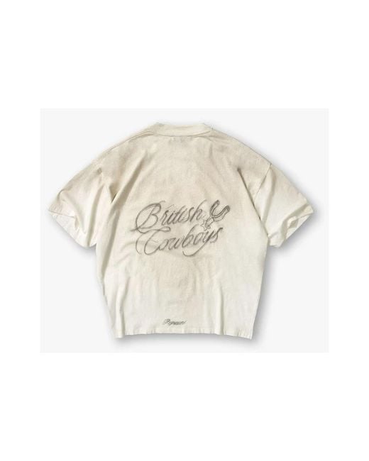 Represent White T-Shirts for men