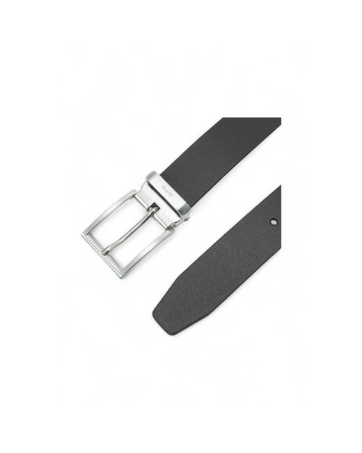 Guess Accessoires ,Zwart ,Leer Riem in het Black voor heren