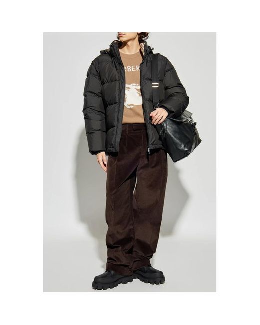 Down Jackets Burberry pour homme en coloris Black