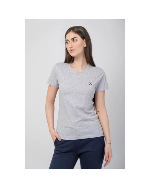 J.O.T.T Tops ,Grijs ,Katoen Rosas T-Shirt in het Gray