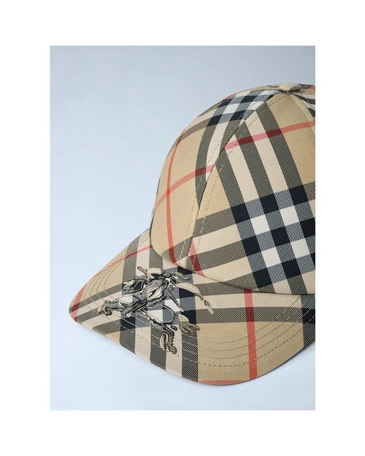 Burberry Accessoires ,Polyester Twill Logo Baseball Cap in het Green voor heren