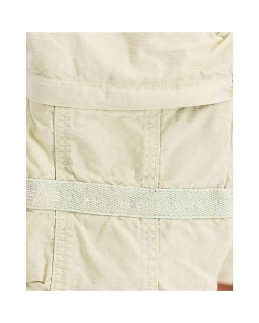 Alpha Industries Natural Long Shorts for men