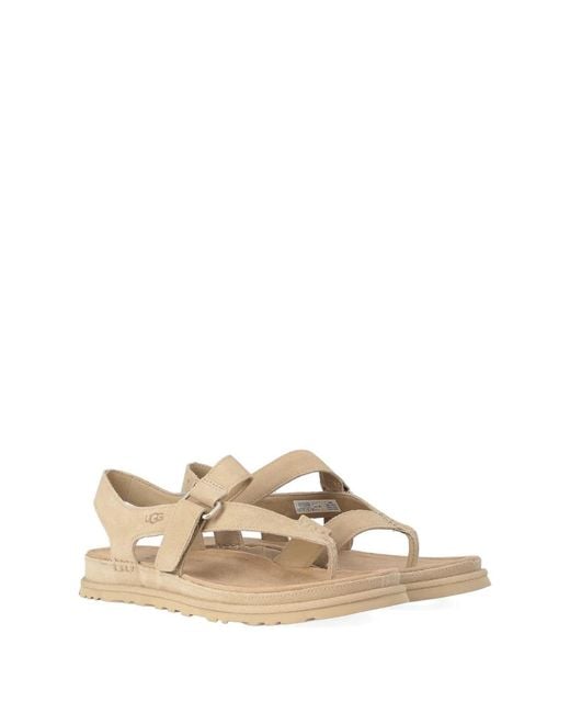 Flat Sandals di Ugg in Natural