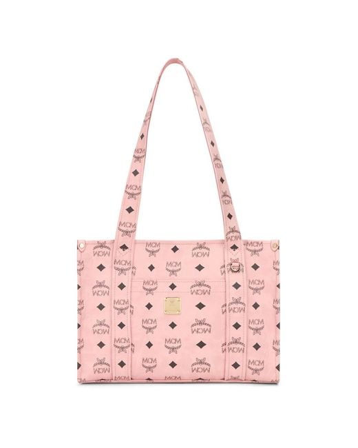 MCM Pink Shopping Bags