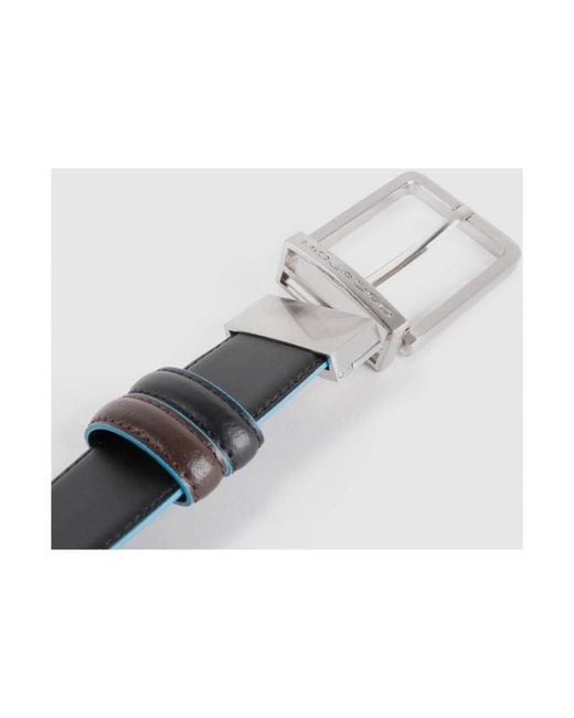 Piquadro Gray Belts for men