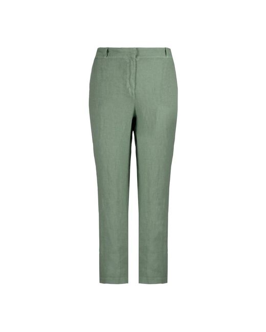Slim-Fit Trousers di Bomboogie in Green
